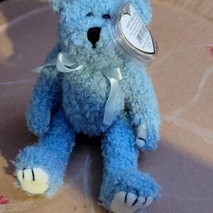 Blue Stuffed Bear Toy